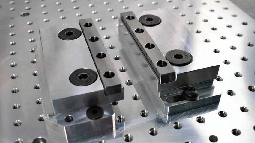 cnc vise fixtures