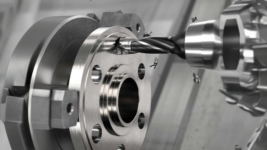 precision cnc drilling with bling hole