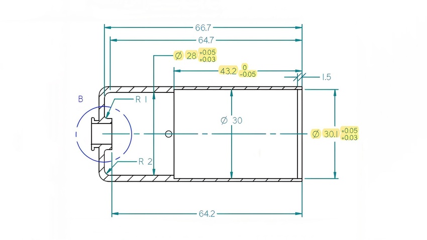 specify necessary tolerances