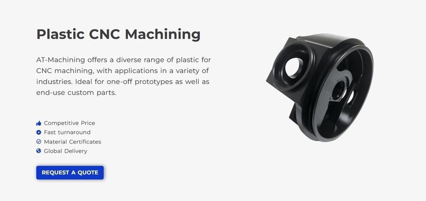 at machining plastic cnc machining services