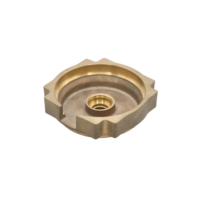 customized bronze pump with cnc machining