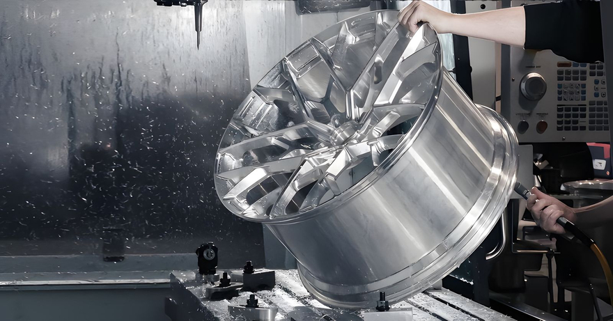 prototyping automotive aluminum part