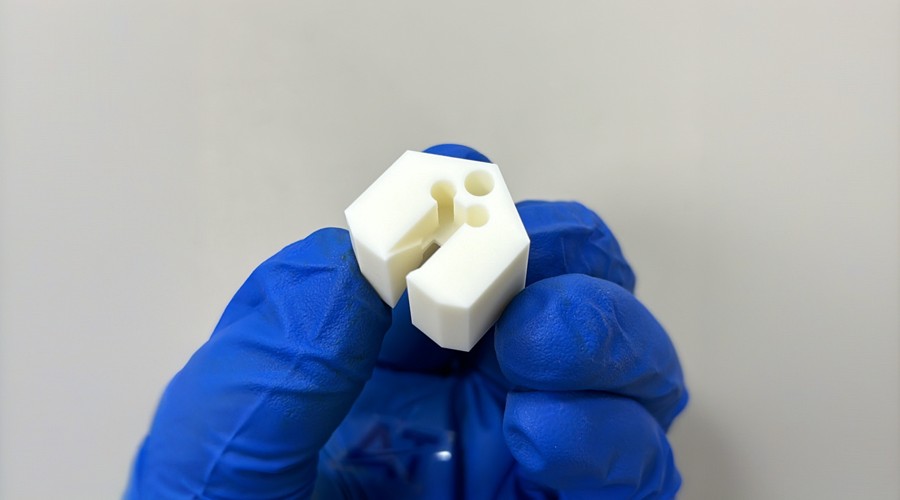 alumina cnc machined part
