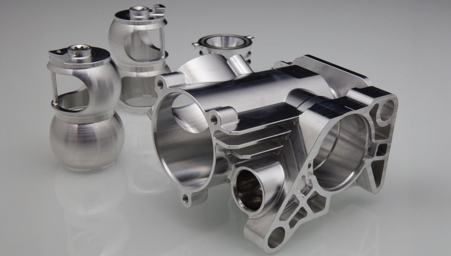 application of polished titanium parts