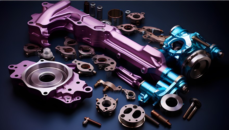 titanium anodizing parts